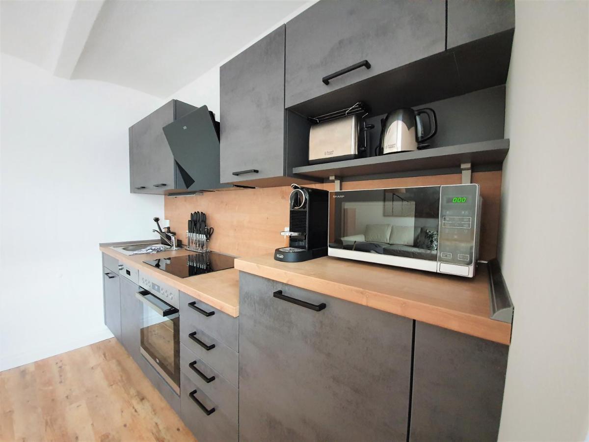 Pb Ferienwohnungen - Fewo 1 - Stilvoll Eingerichtetes Apartment Im Herzen Senftenbergs Exteriér fotografie